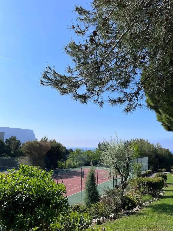 CAP6 Bel appartement vue magnifique mer, Piscine Tennis T3 refait à neuf Cassis